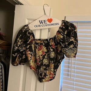 Beautiful Jacquard Top